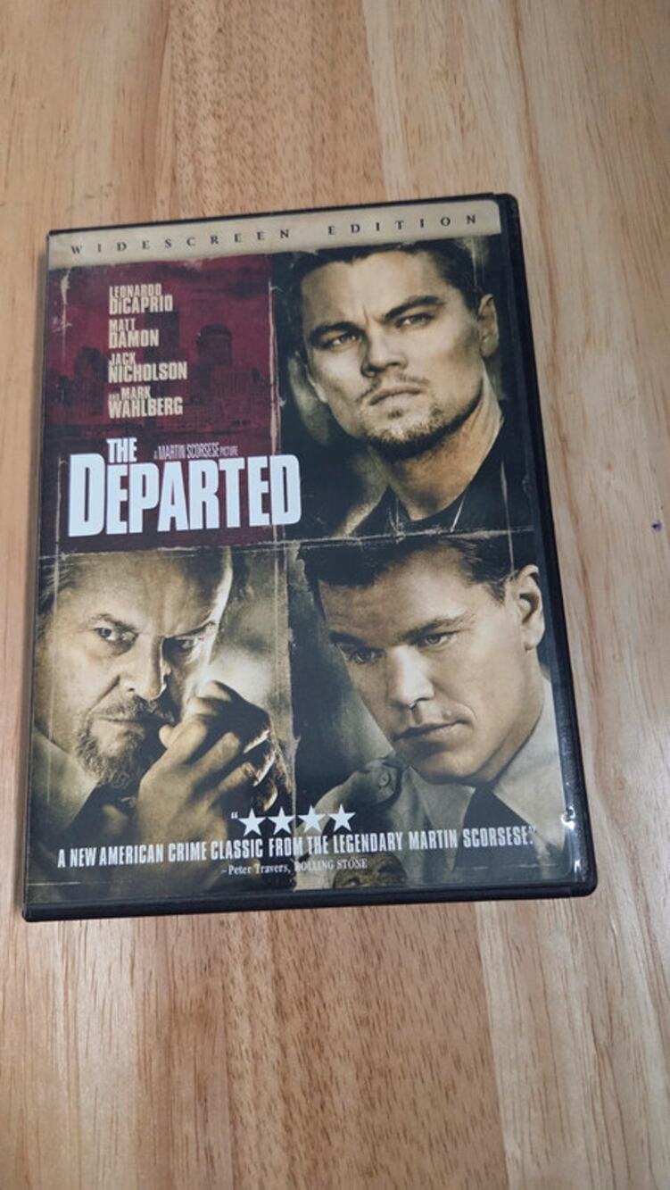The Departed DVD Widescreen Leonardo DiCaprio Matt Damon Jack Nicholson